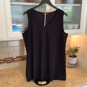 Bryn Walker Black Sleeveless Top Size Large NWOT